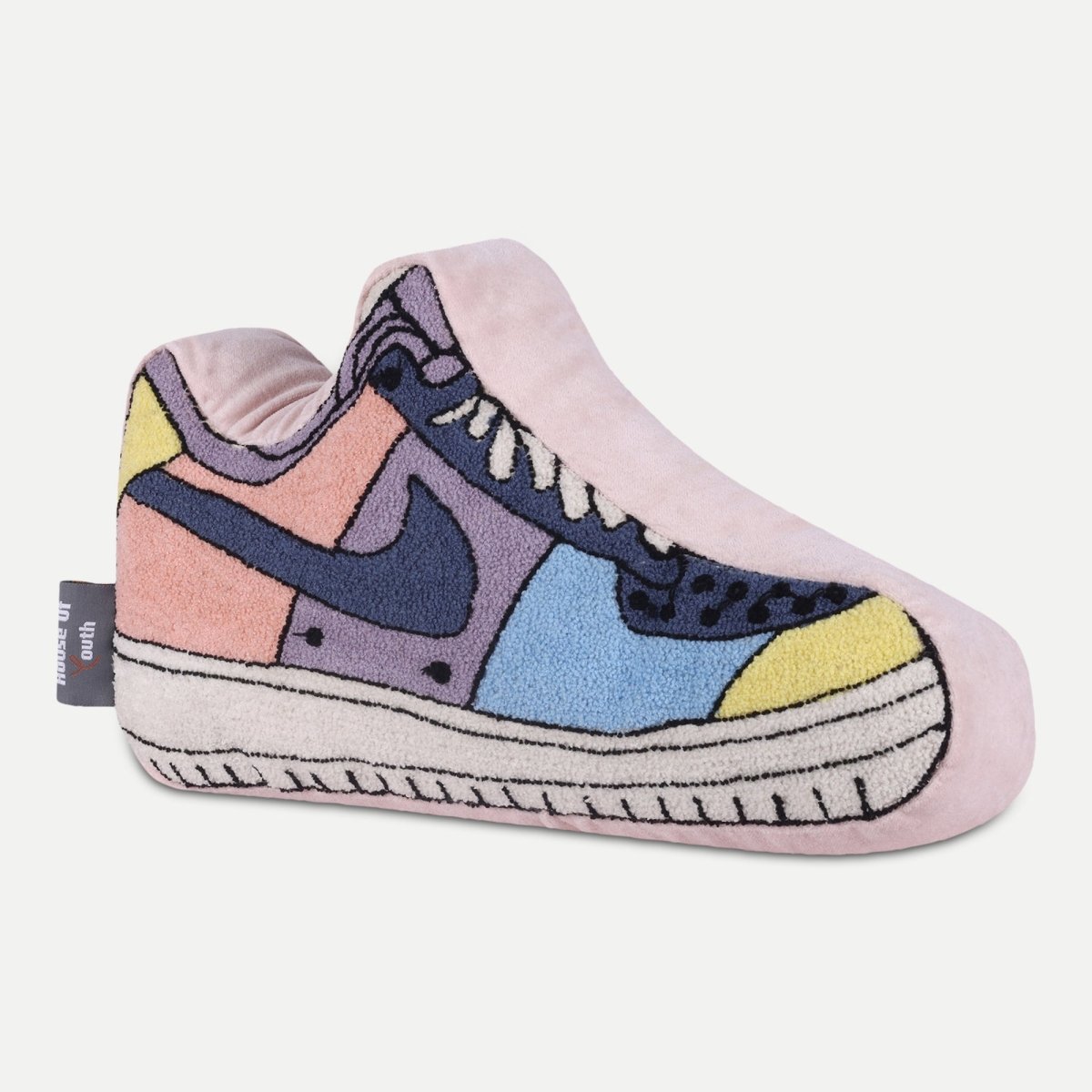 NIKE PINK PASTEL CUSTOM CUSHION - House of Youth