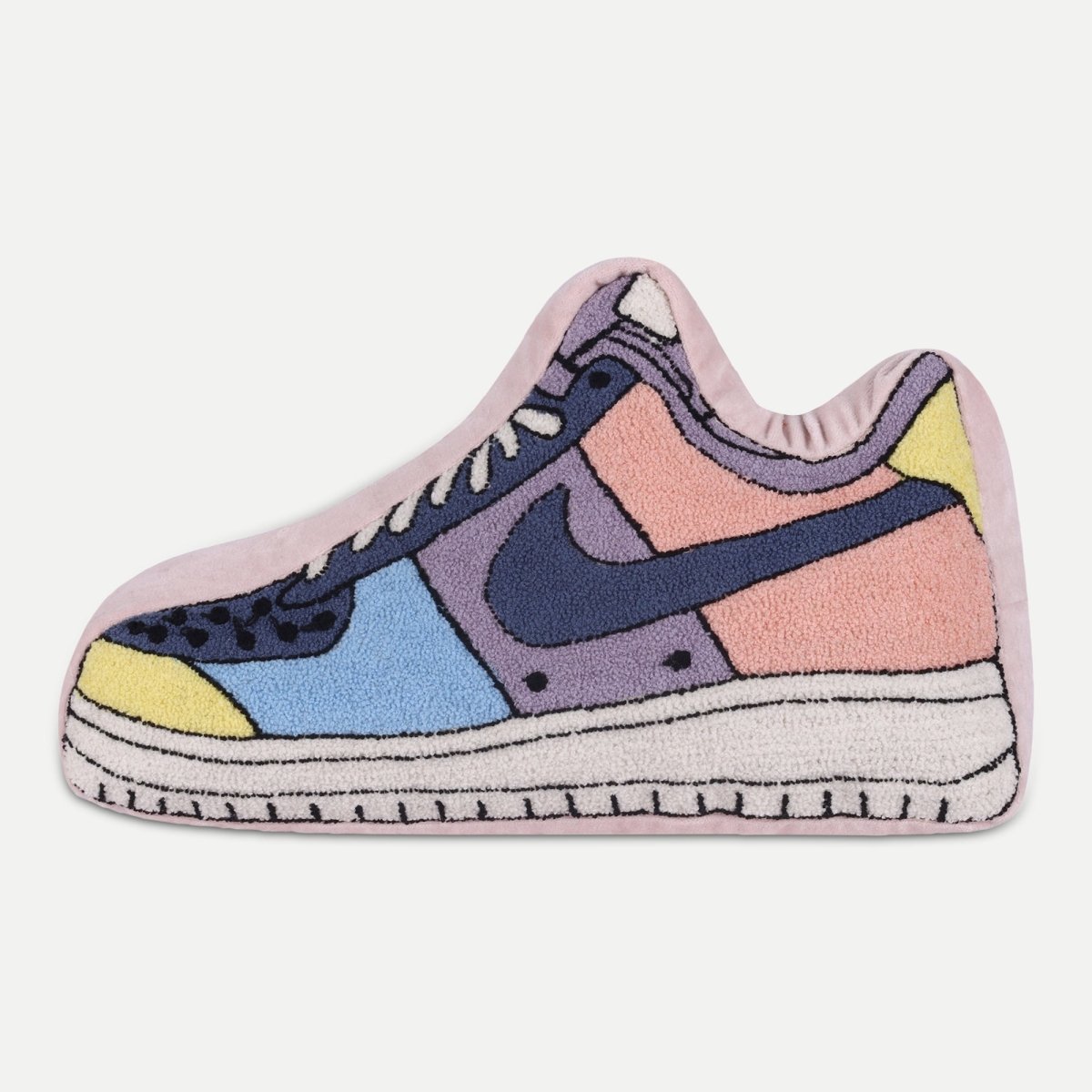 NIKE PINK PASTEL CUSTOM CUSHION - House of Youth