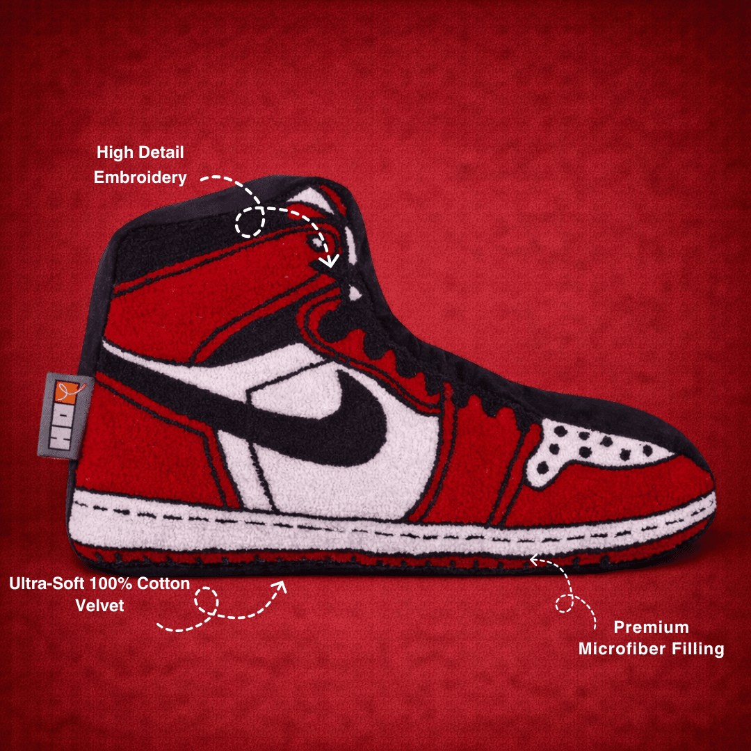 AIR JORDAN 1 CHICAGO CUSTOM CUSHION - House of Youth