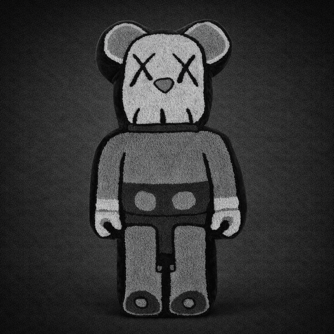 Bearbrick inspired cushion - House of Youth