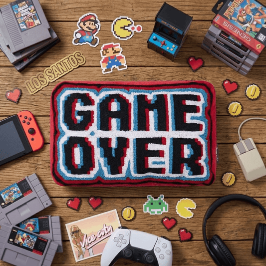 Game Over Retro Cushion - House of Youth