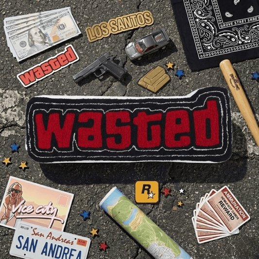 GTA Inspired Wasted Gamer Cushion - House of Youth