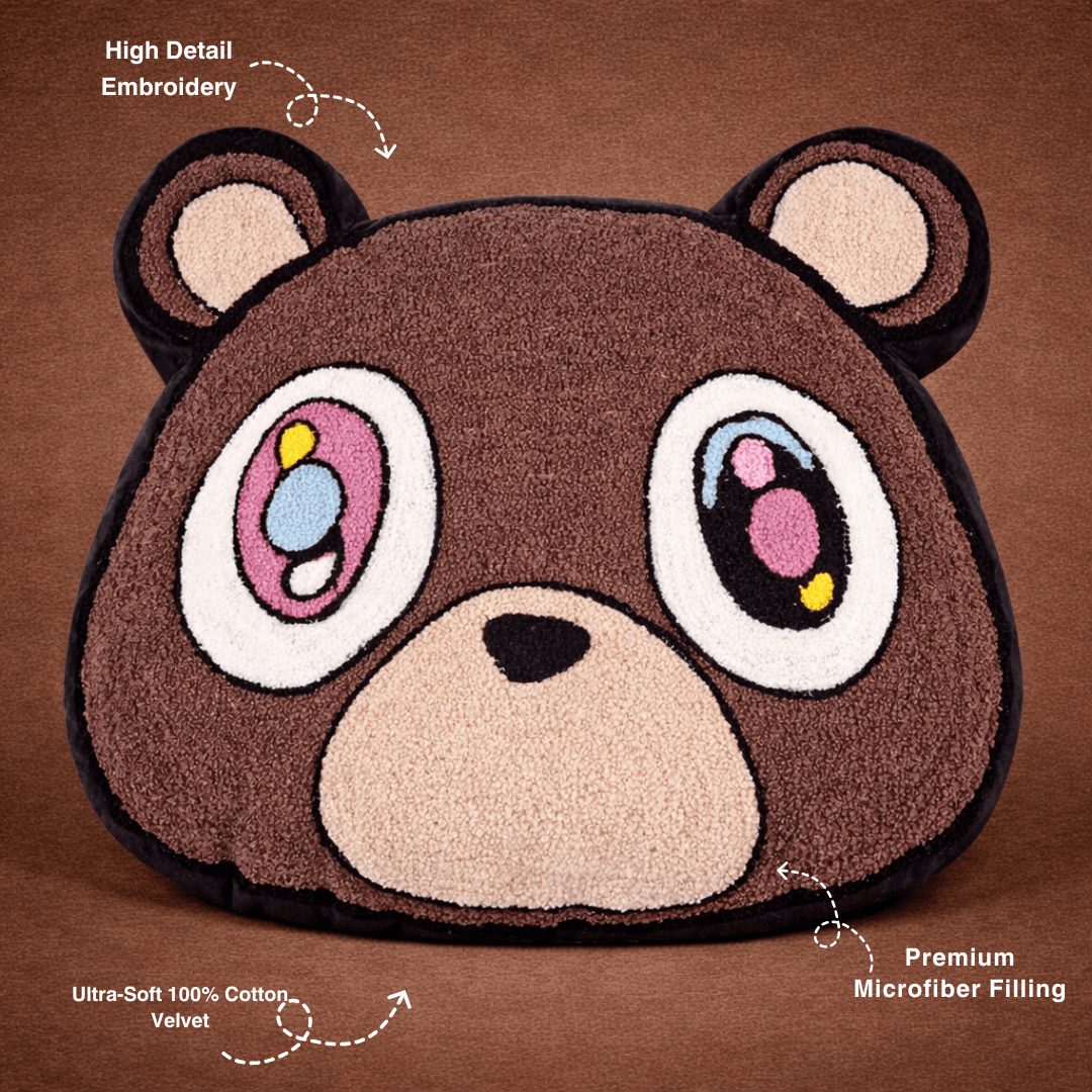 Kanye West Graduation Bear Cushion - House of Youth