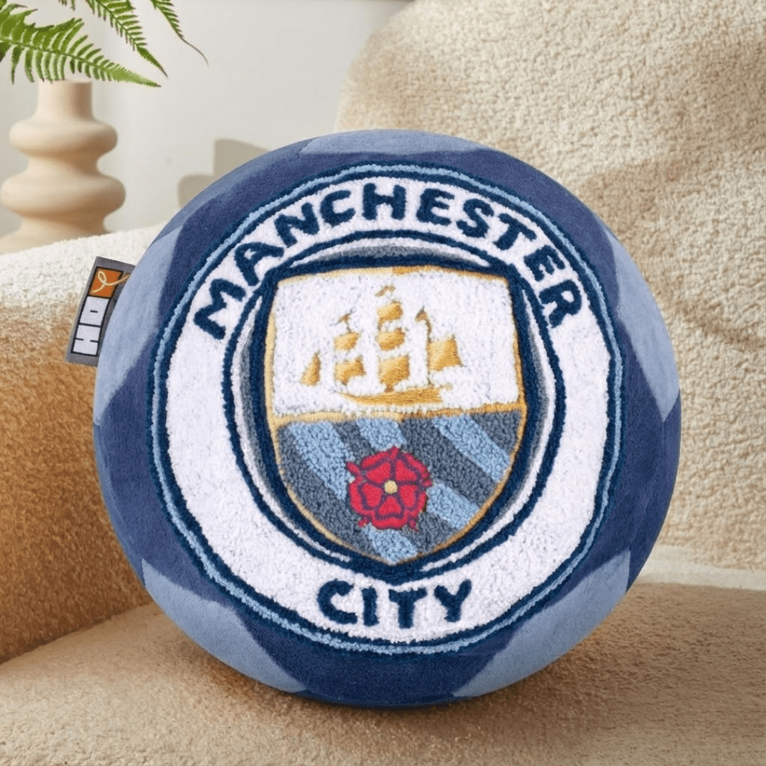 Manchester City Football Cushion - House of Youth