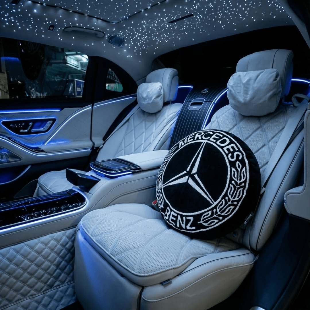 Mercedes - Benz Luxury Car Logo Cushion - House of Youth