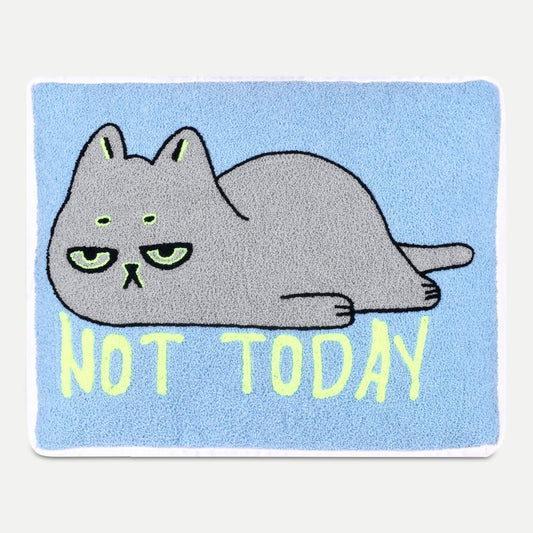 Not Today Lazy Cat Cushion - House of Youth