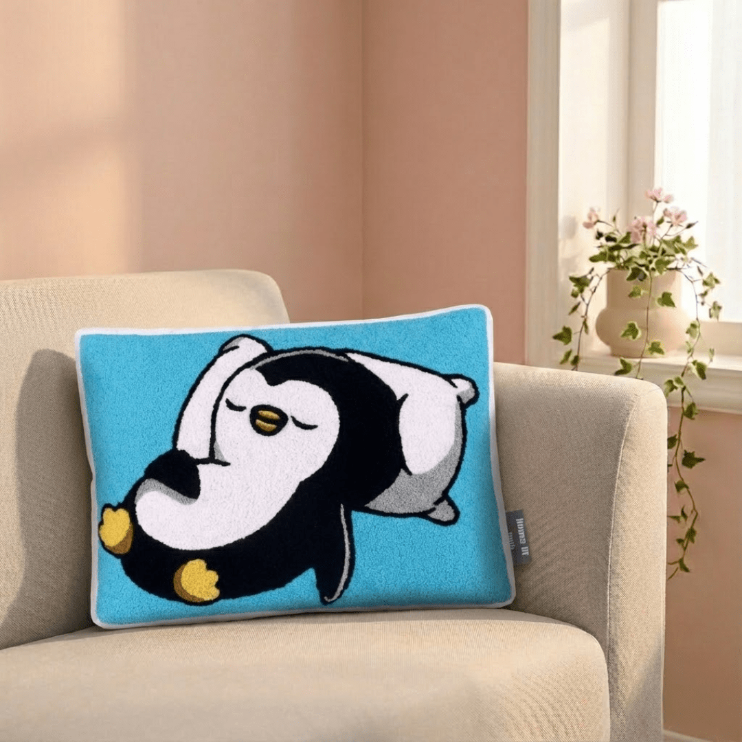 Pingu Resting Relax Cushion - House of Youth