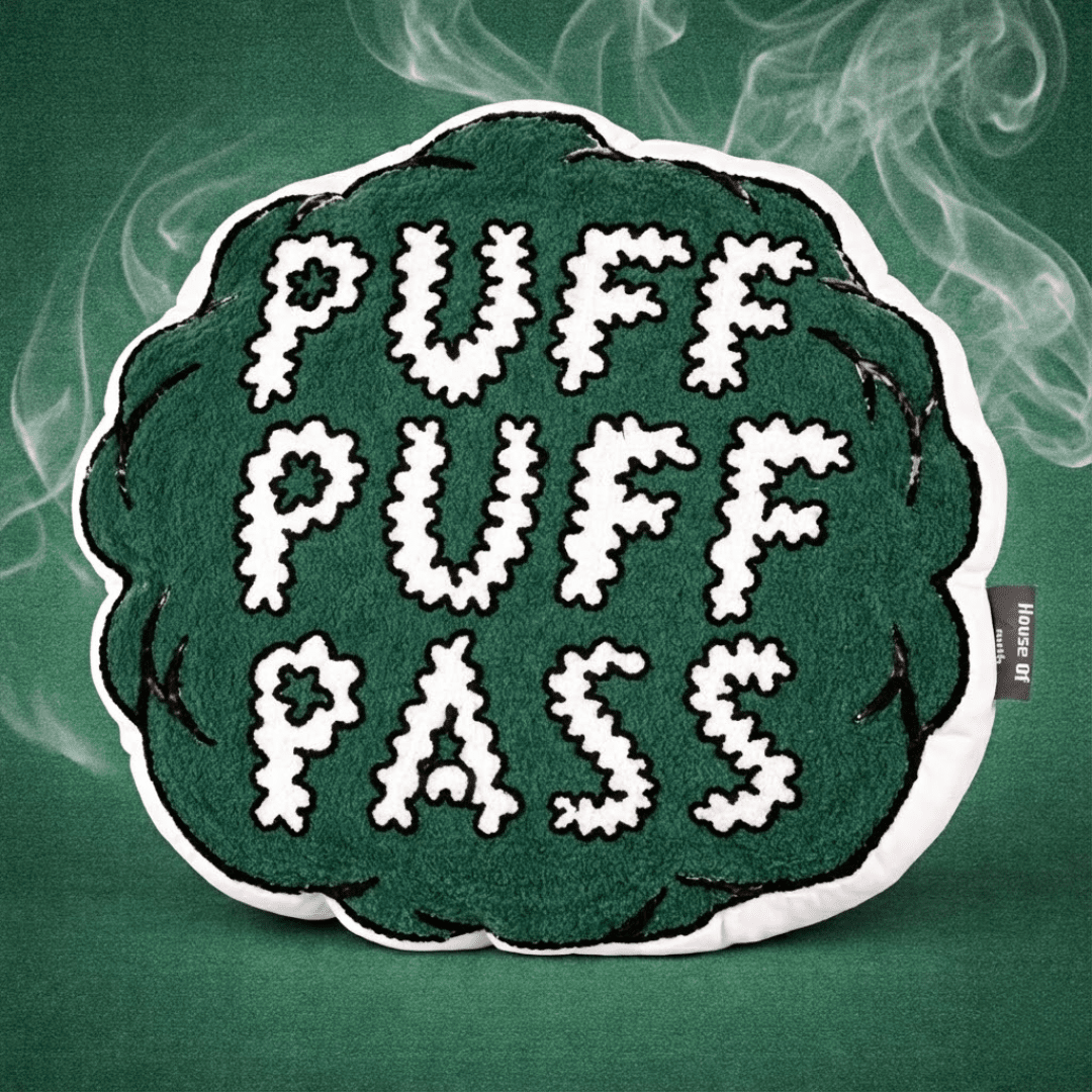 Puff Puff Pass Lifestyle Cushion - House of Youth
