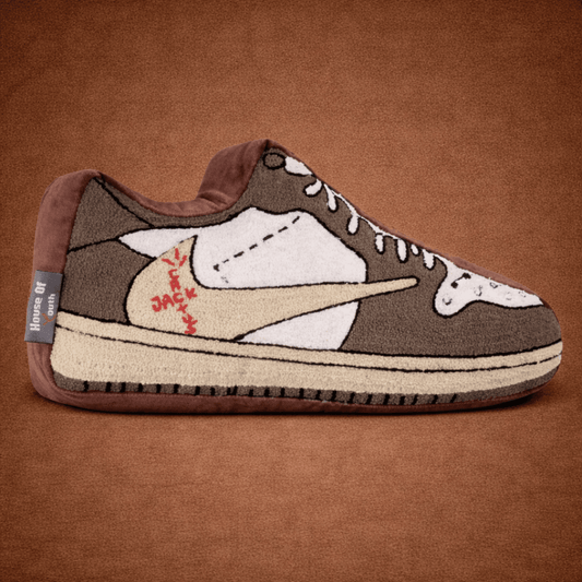TRAVIS SCOTT REVERSE MOCHA CUSTOM CUSHION - House of Youth