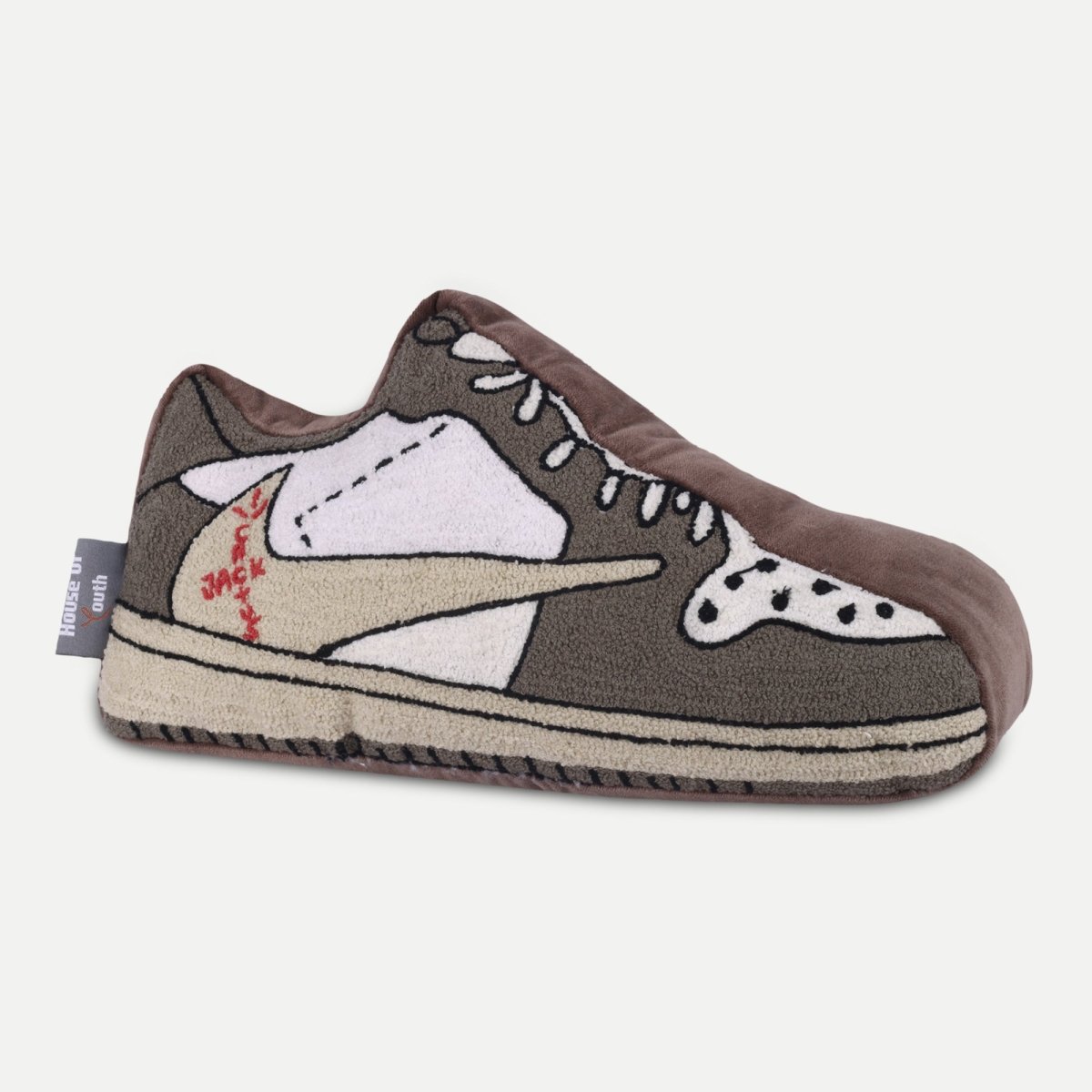 TRAVIS SCOTT REVERSE MOCHA CUSTOM CUSHION - House of Youth