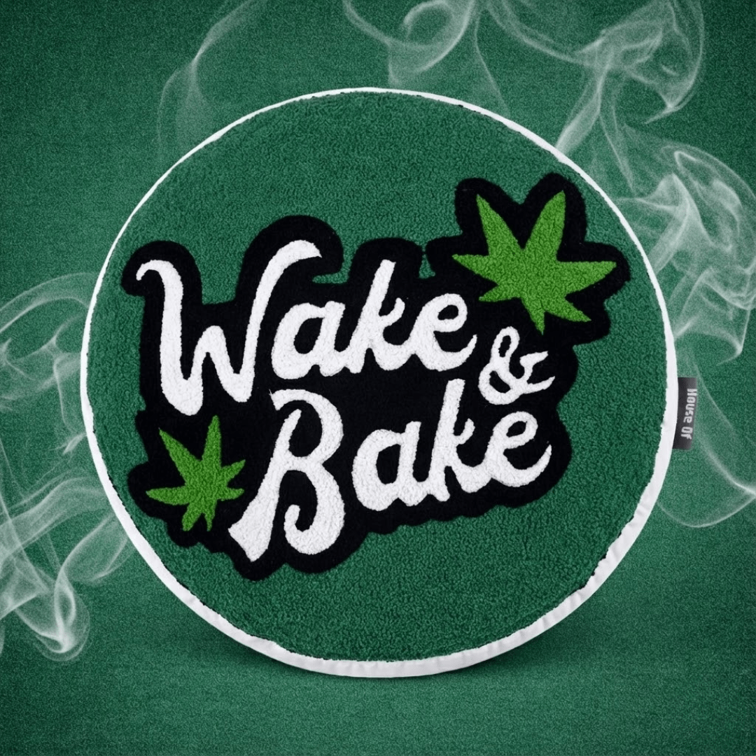 Wake and Bake Aesthetic Cushion - House of Youth