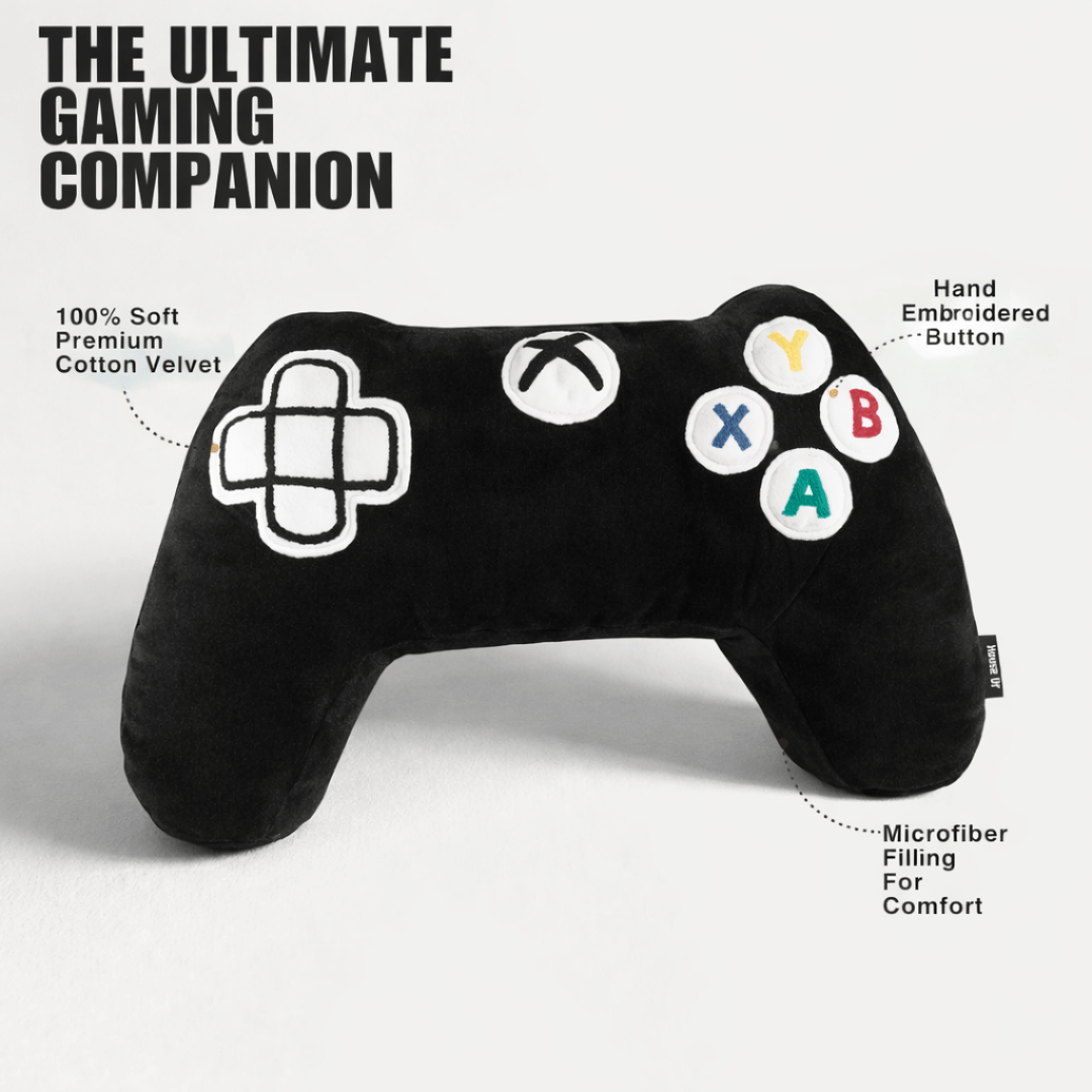 Xbox Controller Cushion - All Black Edition - House of Youth