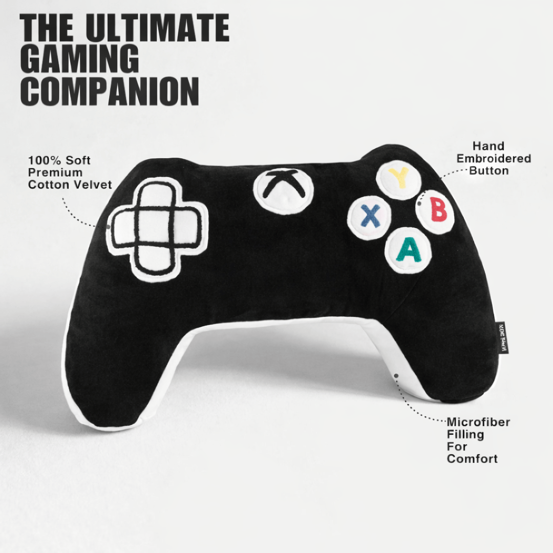 Xbox Controller Cushion - Black & White Pattern - House of Youth