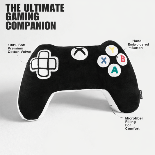 Xbox Controller Cushion - Black & White Pattern - House of Youth